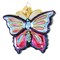 Old World Christmas 3.25 In Fanciful Butterfly Christmas Tree Ornament , Ornament Caterpillar